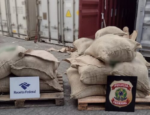 Mais de 600 kg de cocaína são apreendidos em carga carga de café no Porto de Santos