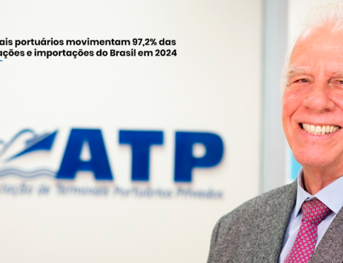 Terminais portuários movimentam 97,2% das exportações e importações do Brasil em 2024