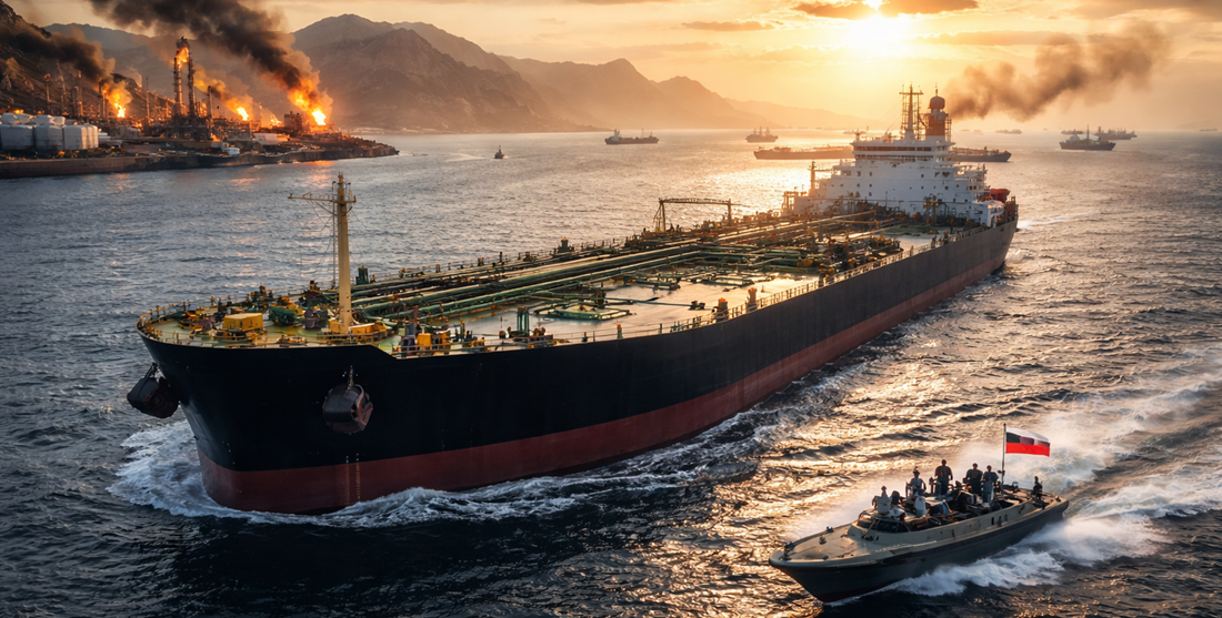 Frete marítimo dispara após tensões entre Estados Unidos e Irã impactarem rotas internacionais