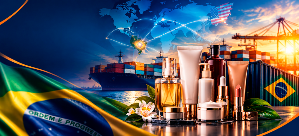 Exportações brasileiras de produtos de beleza para o mercado internacional