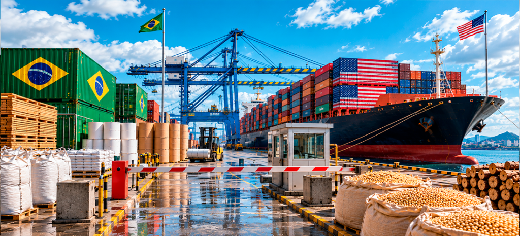 Preços maiores sustentam alta das exportações brasileiras aos Estados Unidos em agosto